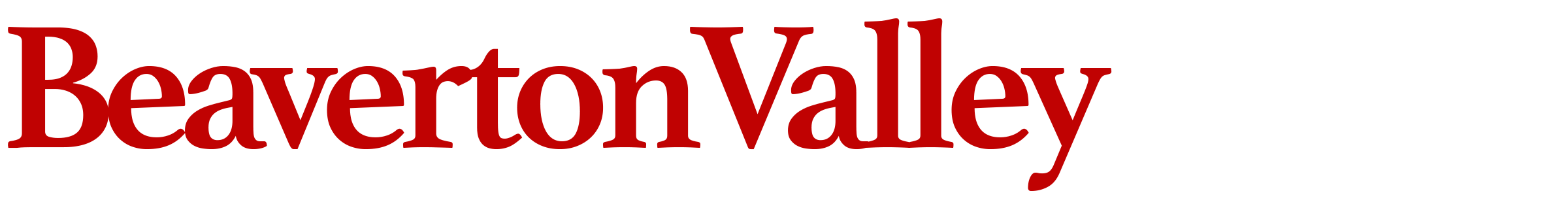 Beaverton Valley Times