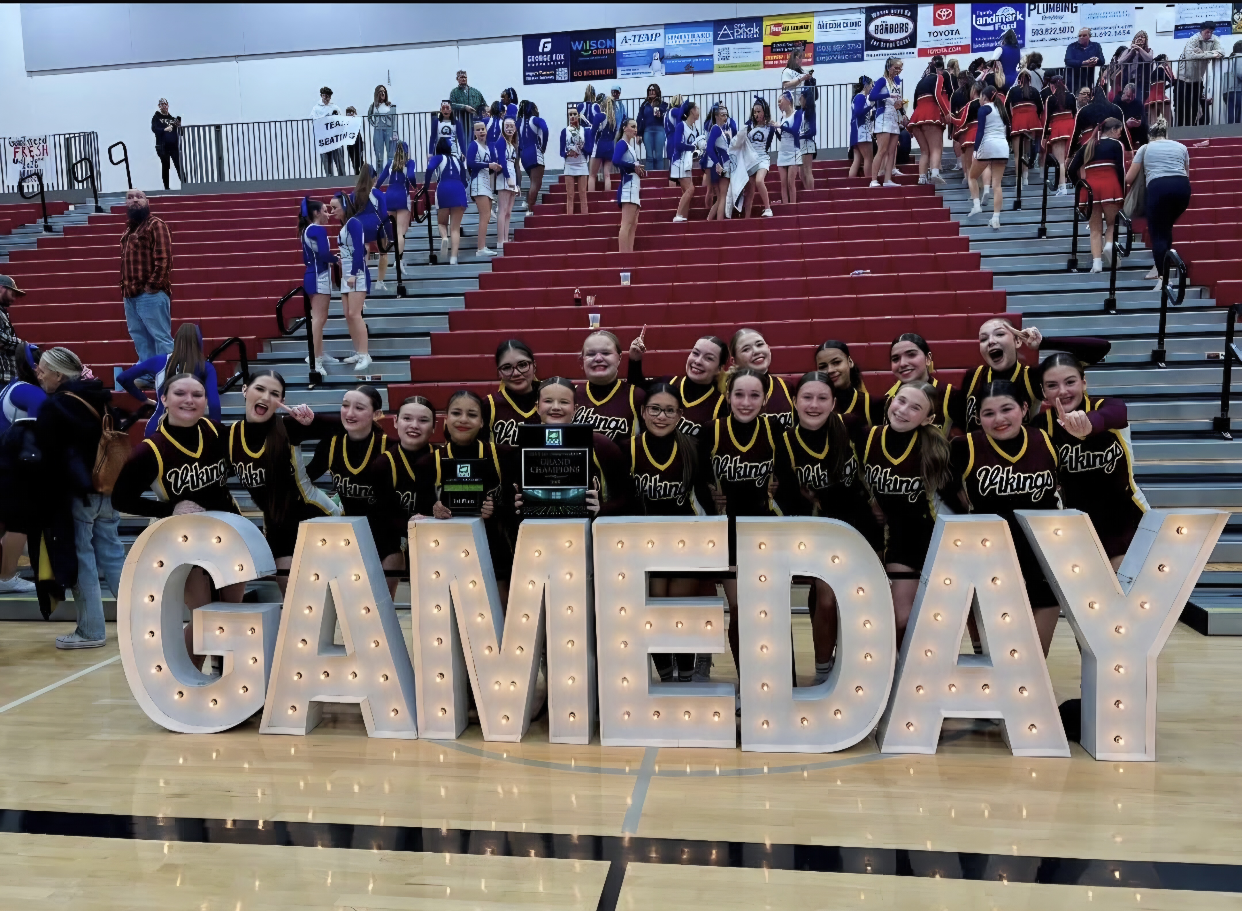Forest Grove cheer and dance teams claim first place trophies